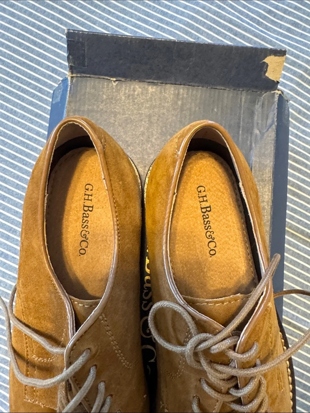 G.H. Bass & Co. Men's Brown Suede Chukka Boots